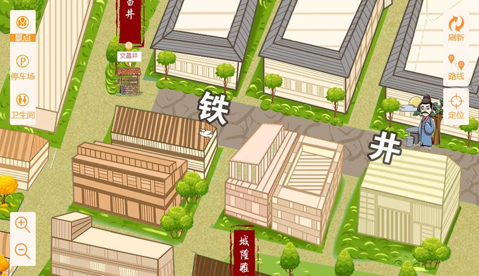 九台智慧景区：手绘地图与语音导览的完美融合