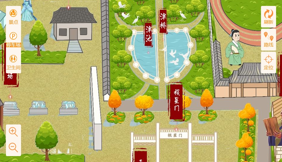 九台手绘地图景区语音讲解导览系统：智慧景区建设的基石